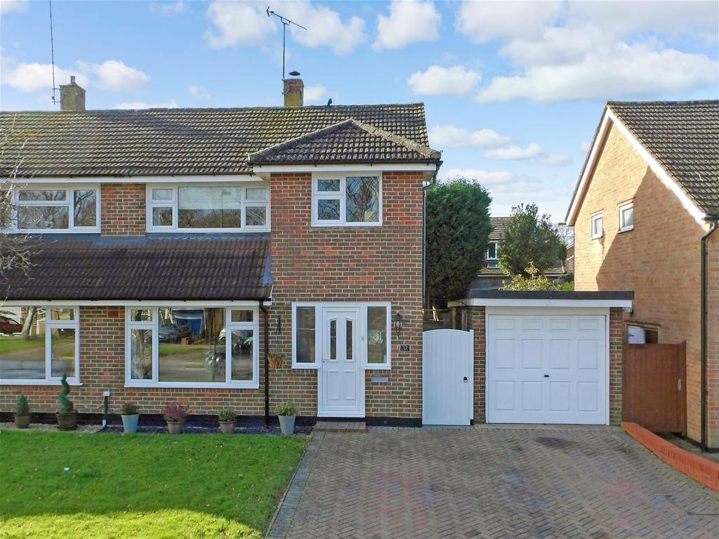 Millfield, Southwater, Horsham, West... 3 bed semidetached house £