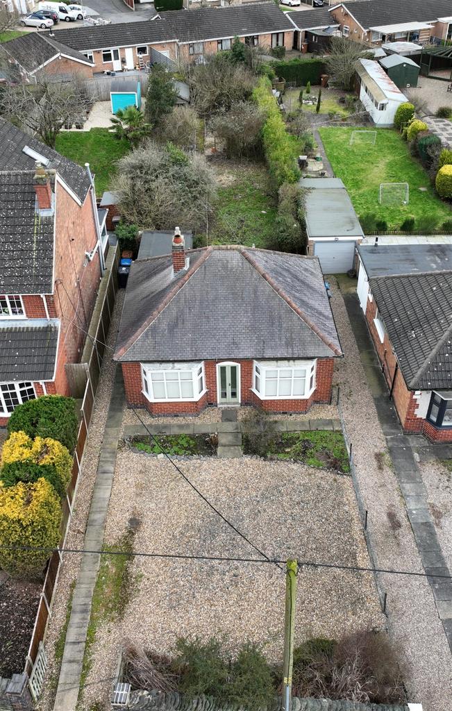Leicester Road, Markfield 3 bed detached bungalow for sale £290,000