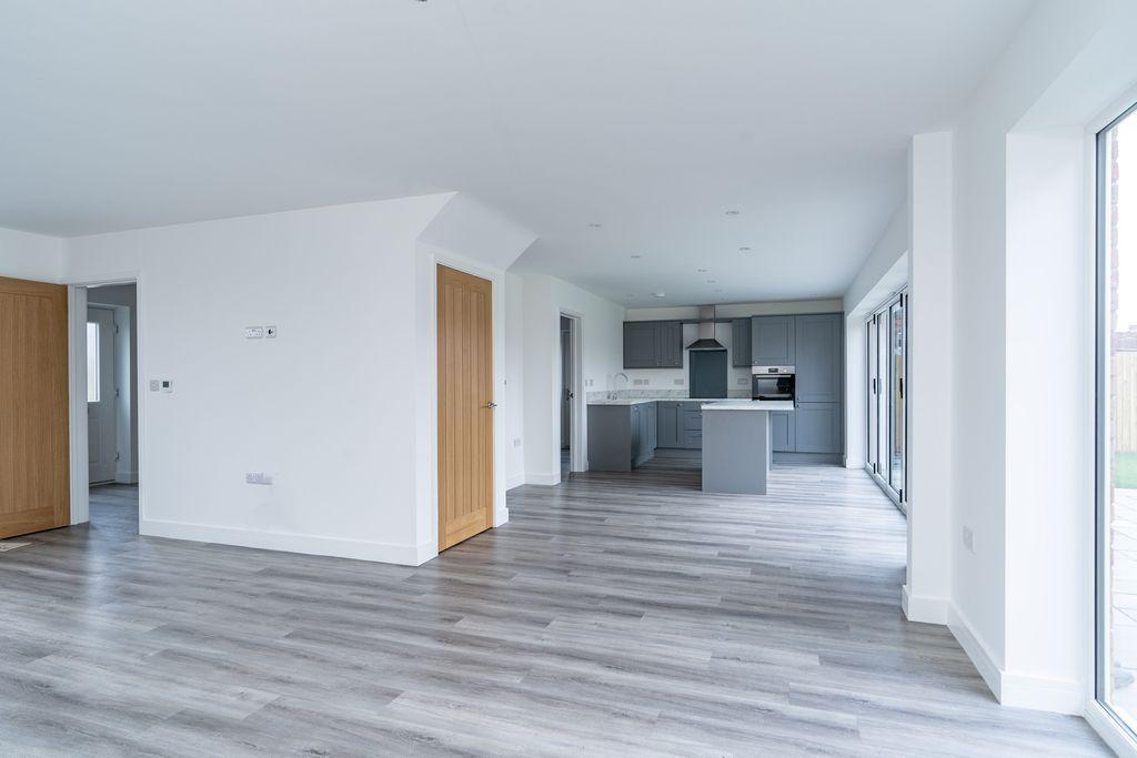 Living Room Adjoined to the Kitchen Diner