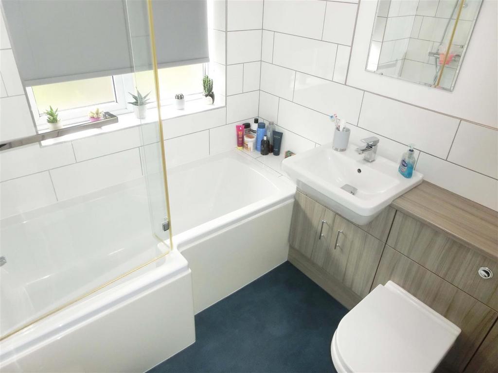 Refitted family bathroom