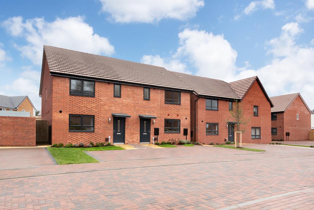 Stanwell at Glenvale Park Niort Way, Wellingborough NN8 3 bed terraced