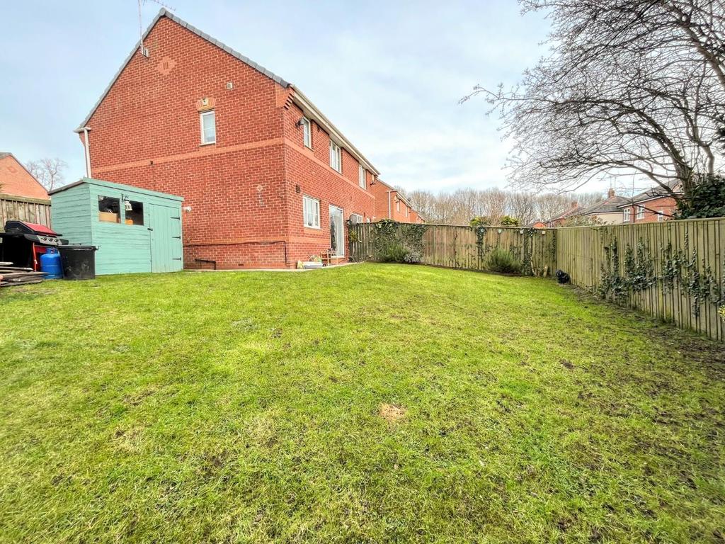 Rear garden