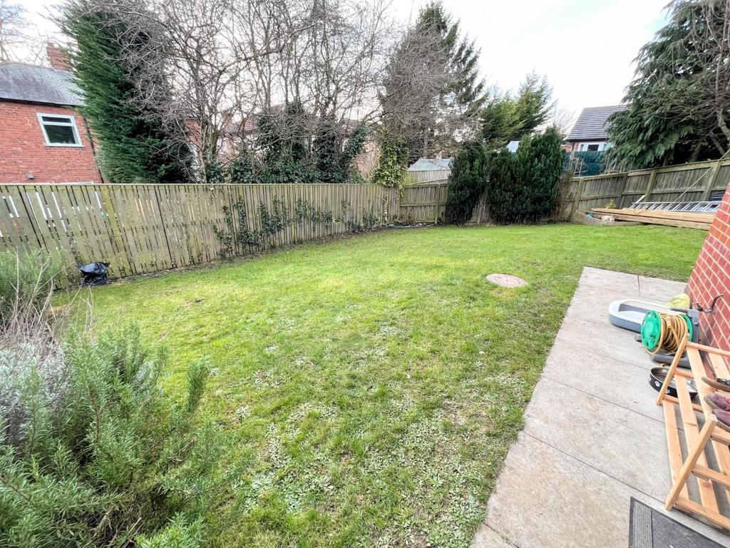 Rear garden