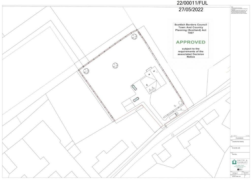 Land At Trinity Cottage, Lempitlaw Farm Cottages, Kelso, Lempitlaw TD5 8BN 4 bed property with