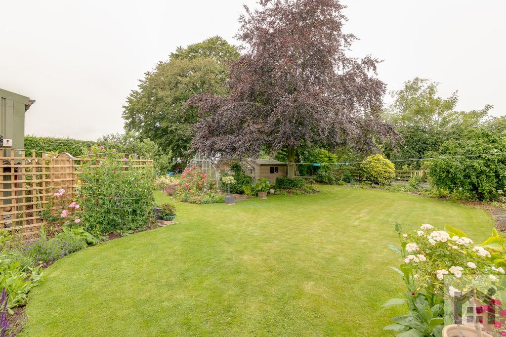 Rear garden