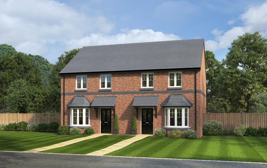 Plot 191, The Chepstow at St Marys... 3 bed semidetached house £299,995