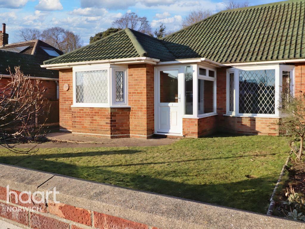 Booty Road Norwich 3 Bed Semi Detached Bungalow For Sale £280000