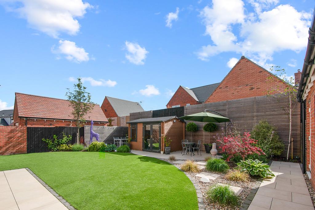 Rear garden