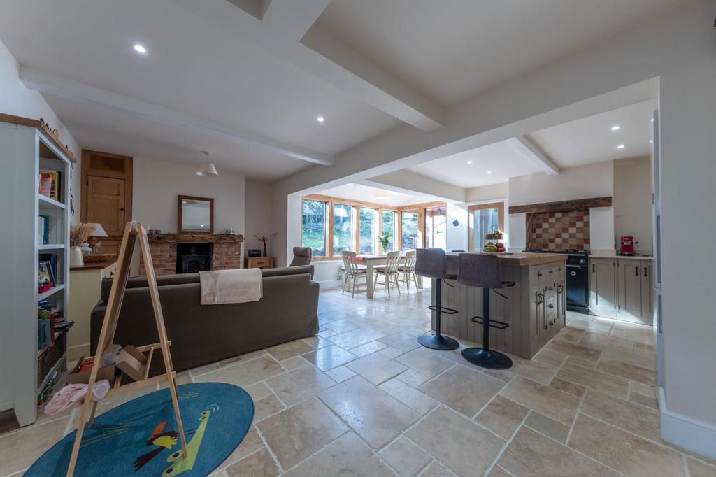 Open Plan Family Breakfast Dining Kitchen