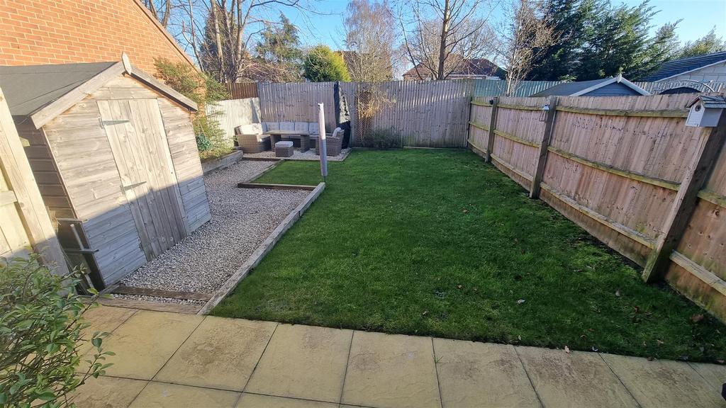 Rear garden