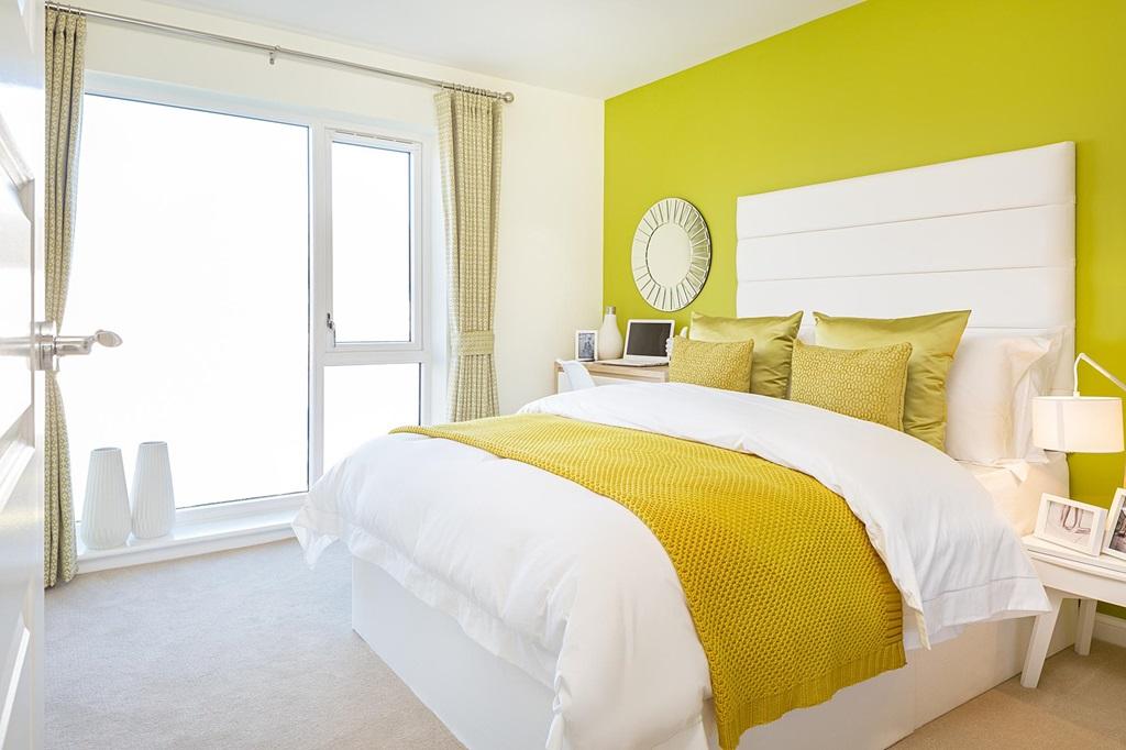 Main bedroom, wootton, 2 bed house type