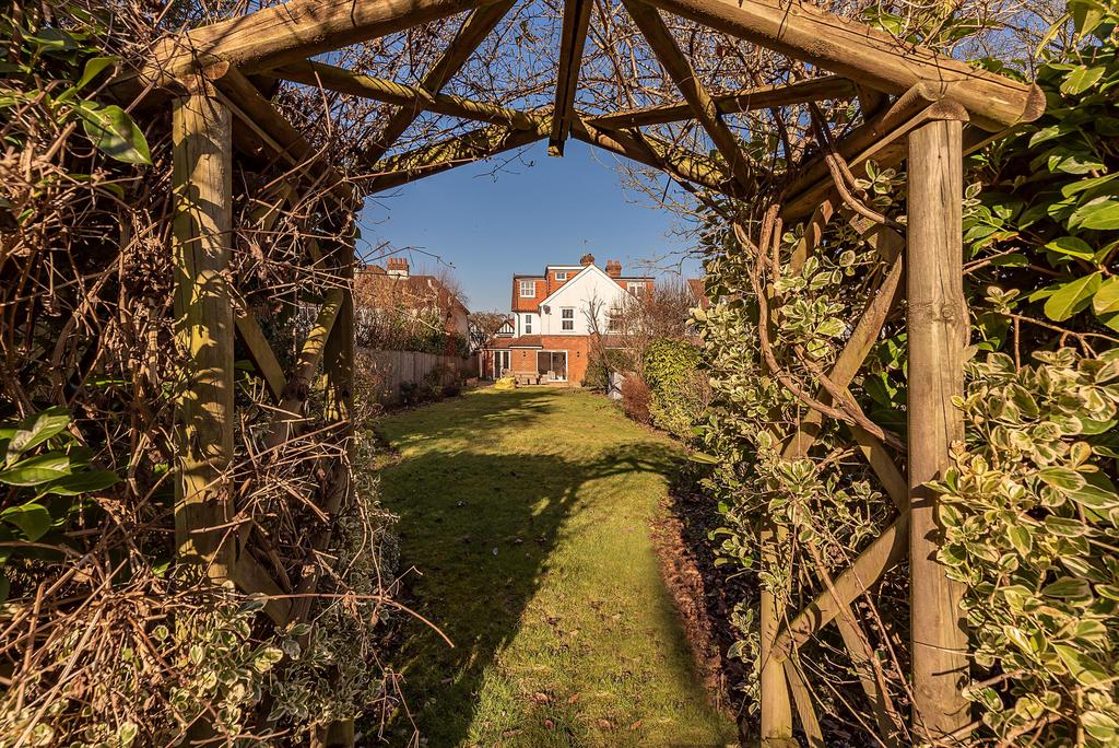 South facing garden