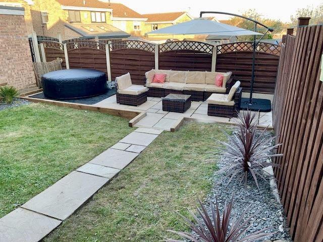 Rear garden