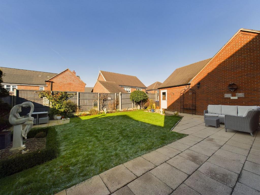 Rear garden