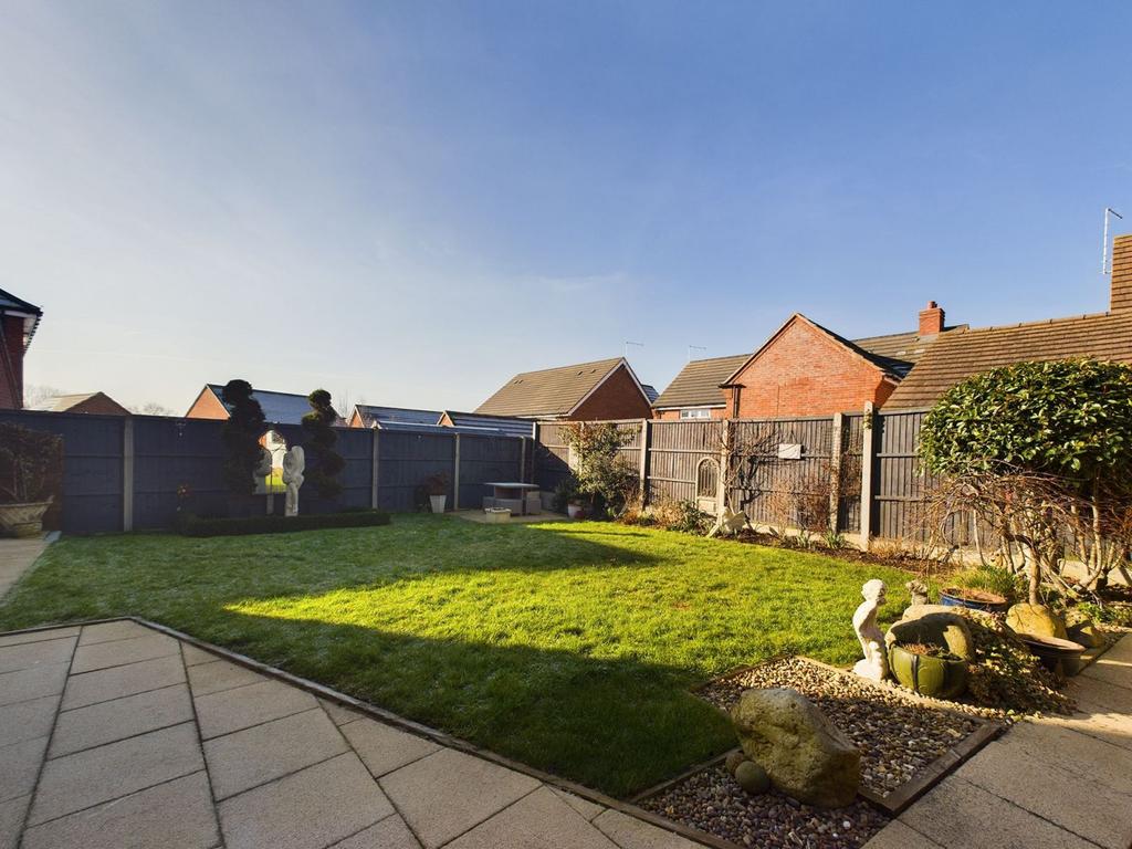 Rear garden