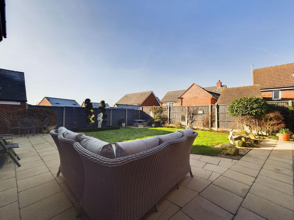 Rear garden