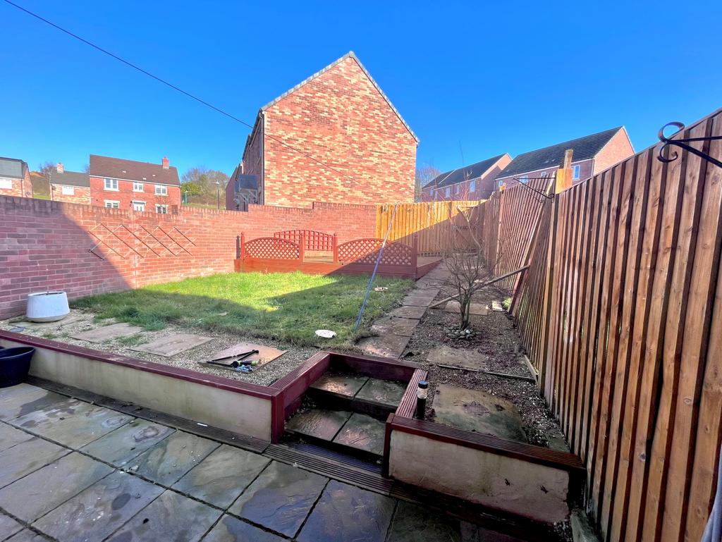 Rear garden