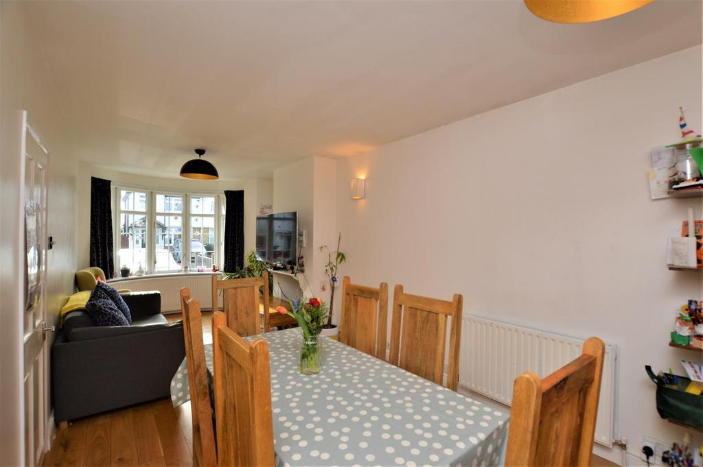 Open plan reception room