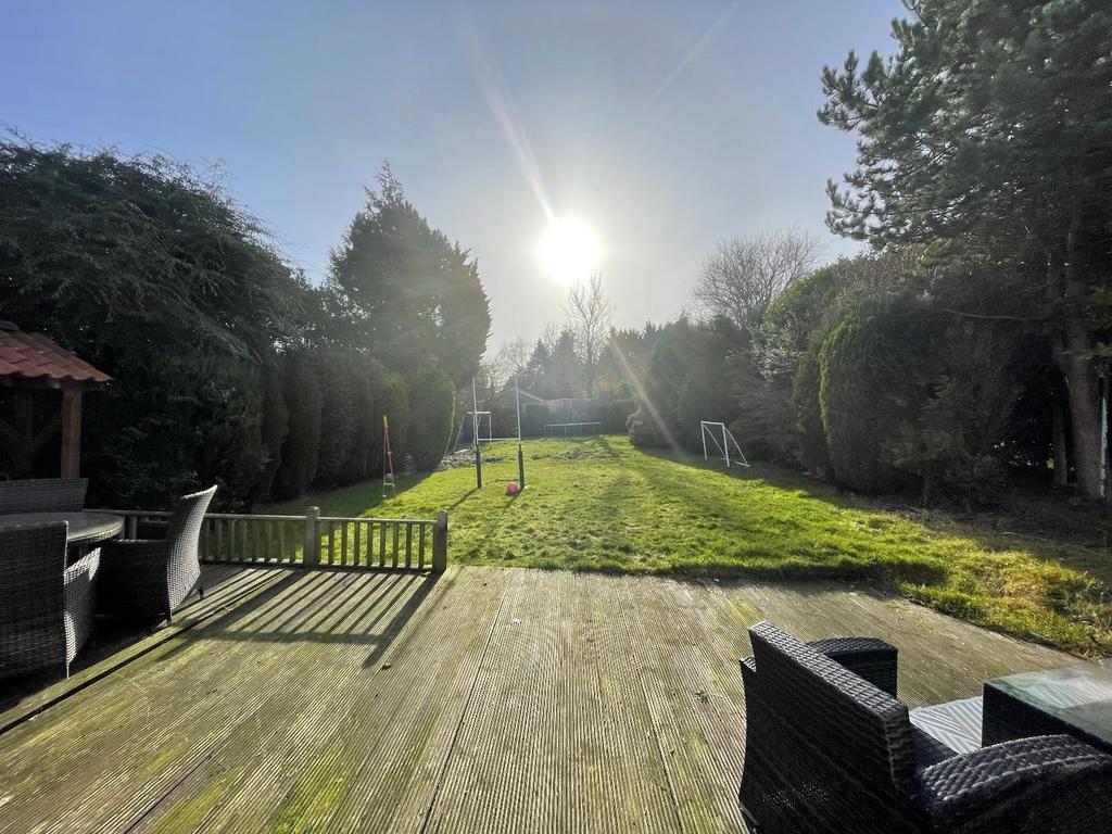 Rear garden