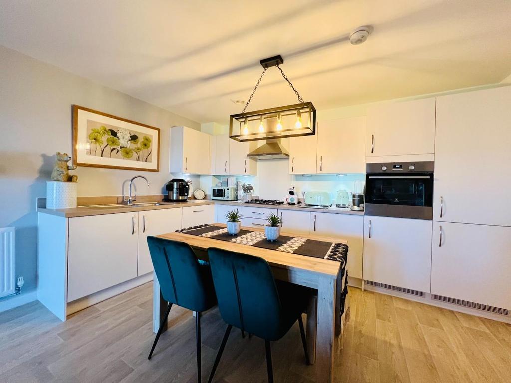Ope plan kitchen