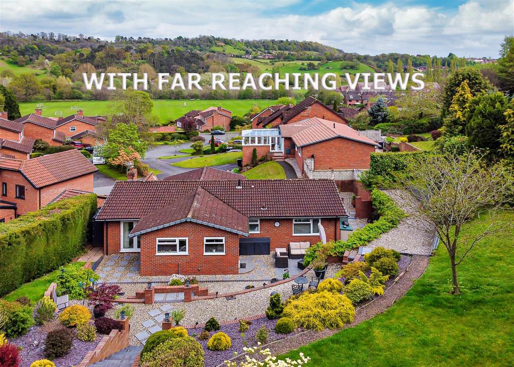 18 Bramble Ridge, Bridgnorth 3 bed detached bungalow for sale £620,000