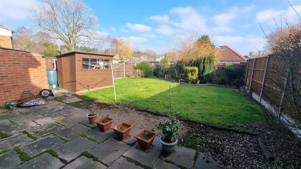 Rear garden