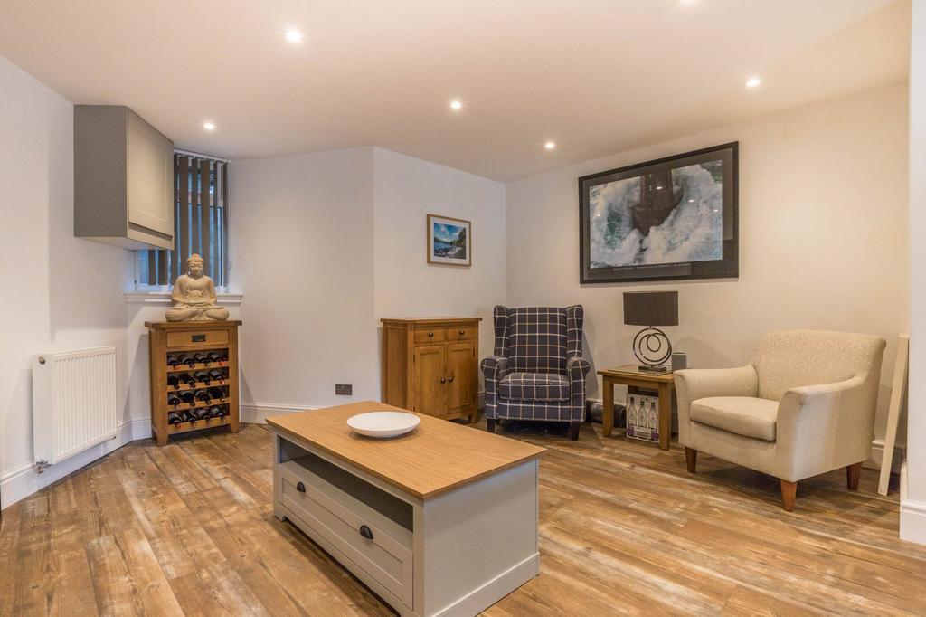 Kitchen, dining and living space