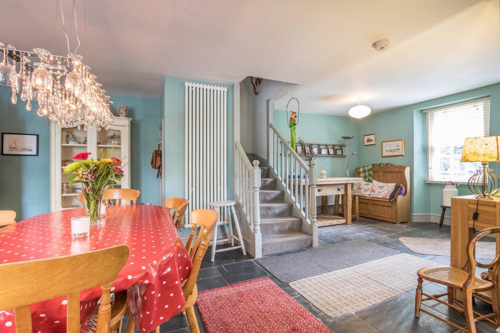 Reception, kitchen, dining and living space