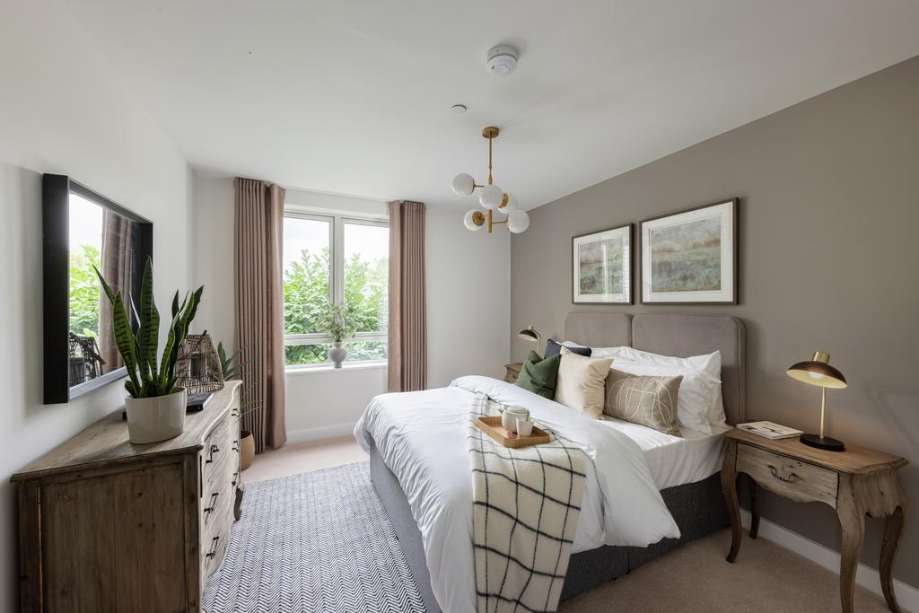 Show home bedroom
