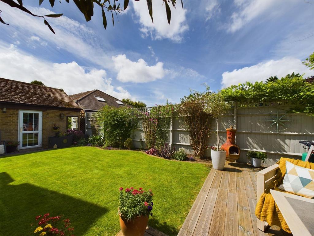 Rear garden