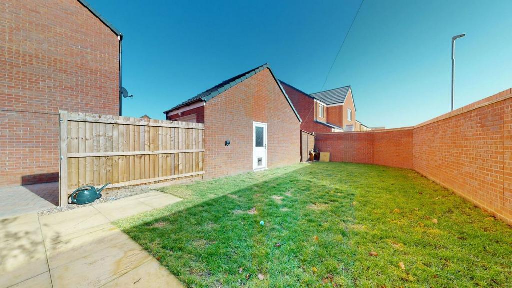 Rear garden