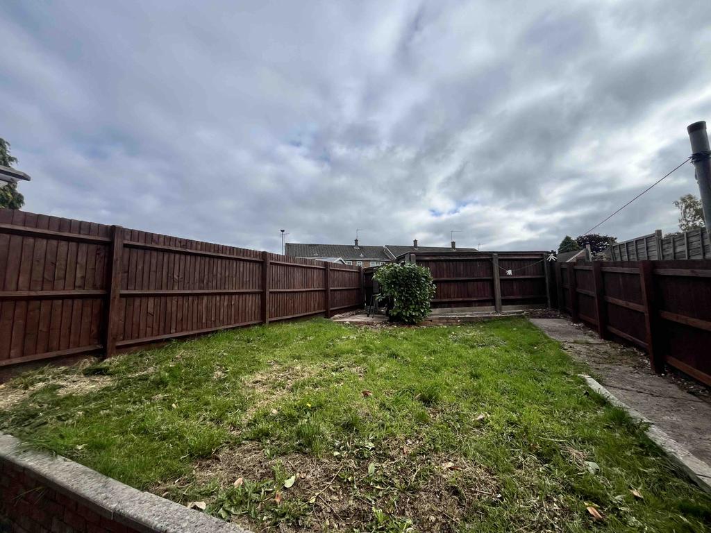 Rear garden