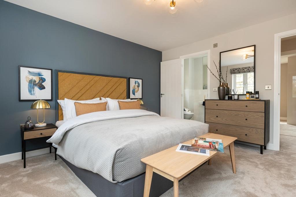 A second en-suite serves the second bedroom