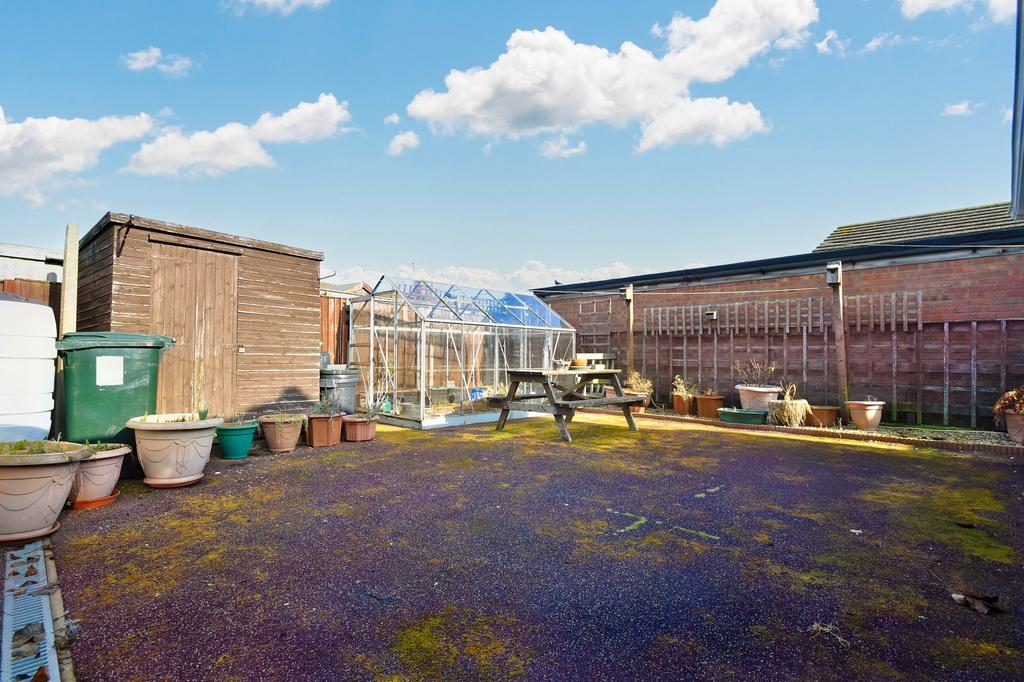 Rear garden