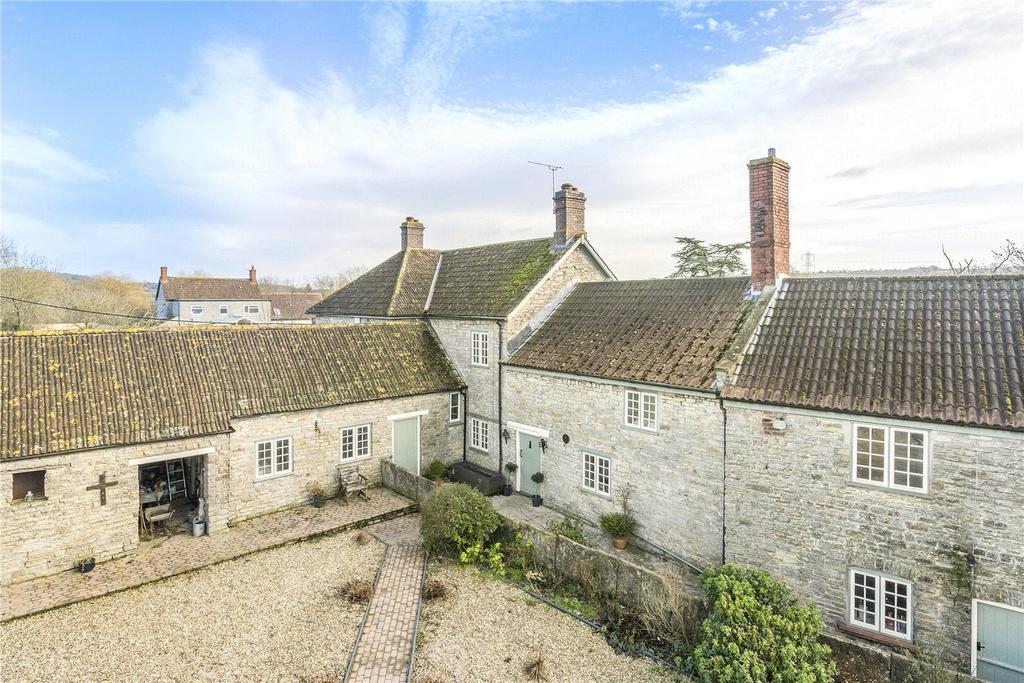 Lower Westholme, Pilton, Shepton Mallet, Somerset, BA4 7 bed detached