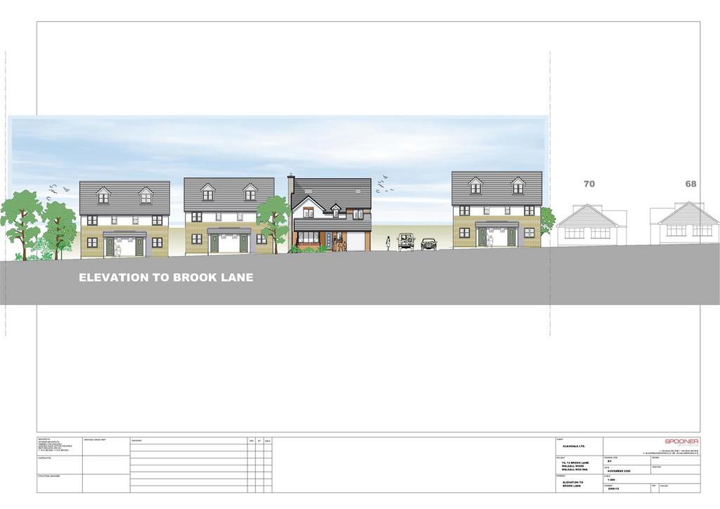 Brook Lane, Walsall Wood Land £1,100,000