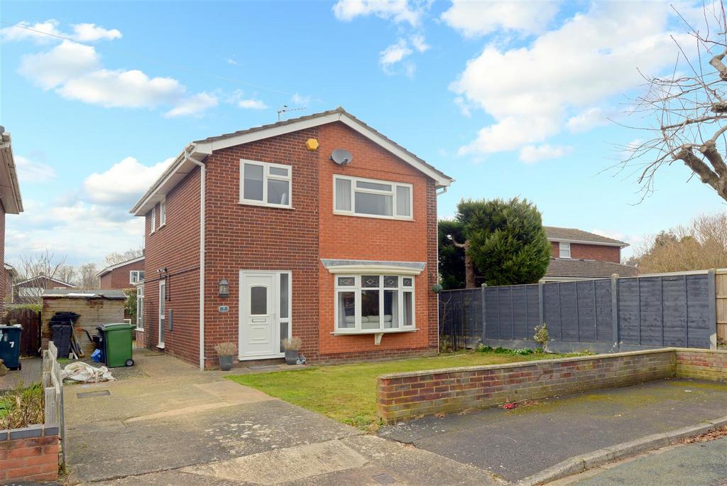 Elstree Close, Meole Village, Shrewsbury 3 bed detached house £309,995