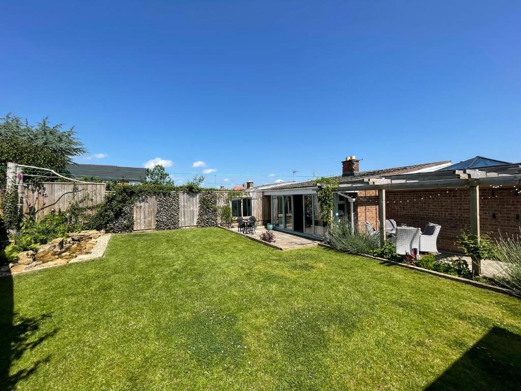 Rear garden