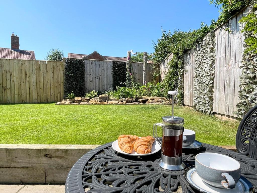Rear garden