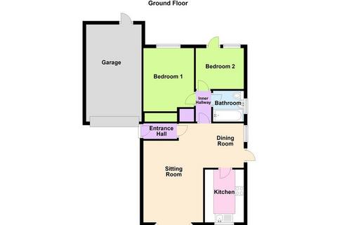 2 bedroom detached bungalow for sale, Solent Place, Evesham