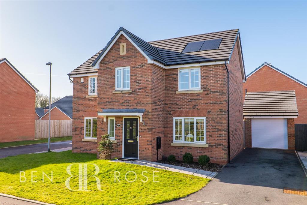 Fallow Close, WhittleLeWoods, Chorley 4 bed detached house £364,995