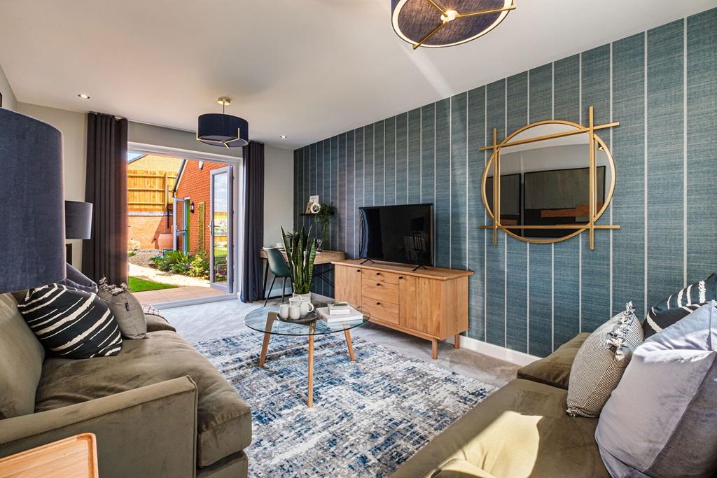Interior view of the lounge in our 4 bed...
