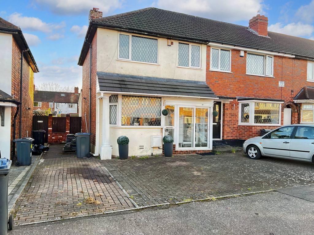 Tideswell Road, Birmingham B42 3 bed end of terrace house for sale £
