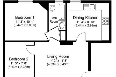 14/3 Restalrig Circus, Edinburgh, EH7 6HL