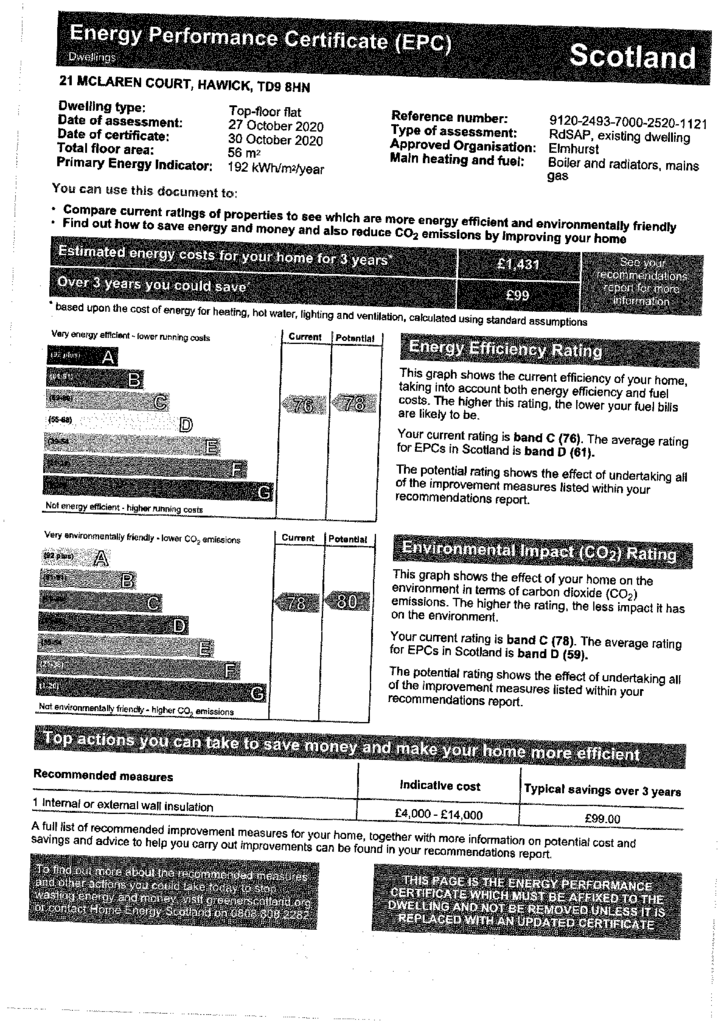EPC Certificate