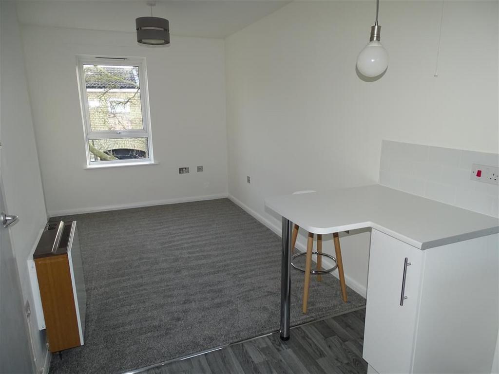 Kitchen into Lounge Area