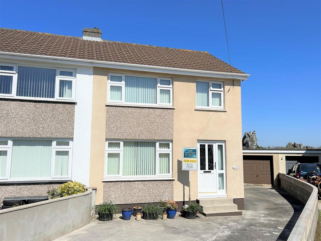 Trezaise Close, Roche, St. Austell 3 bed semidetached house for sale