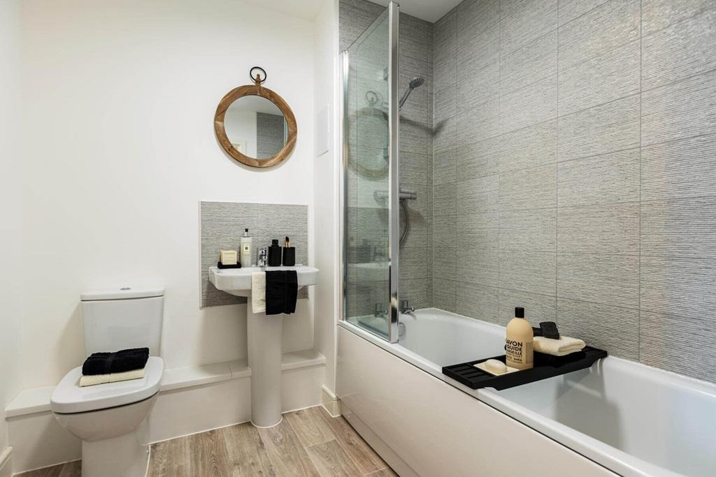 An energy efficient bathroom