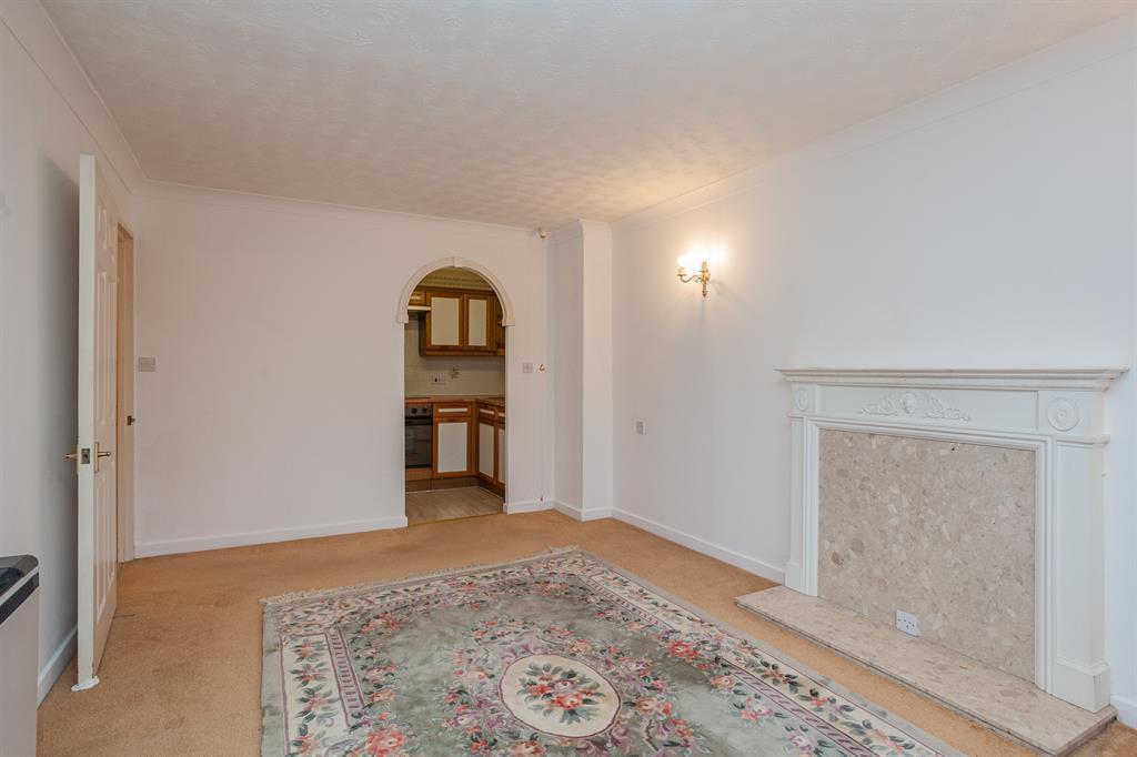 View towards the kitchen