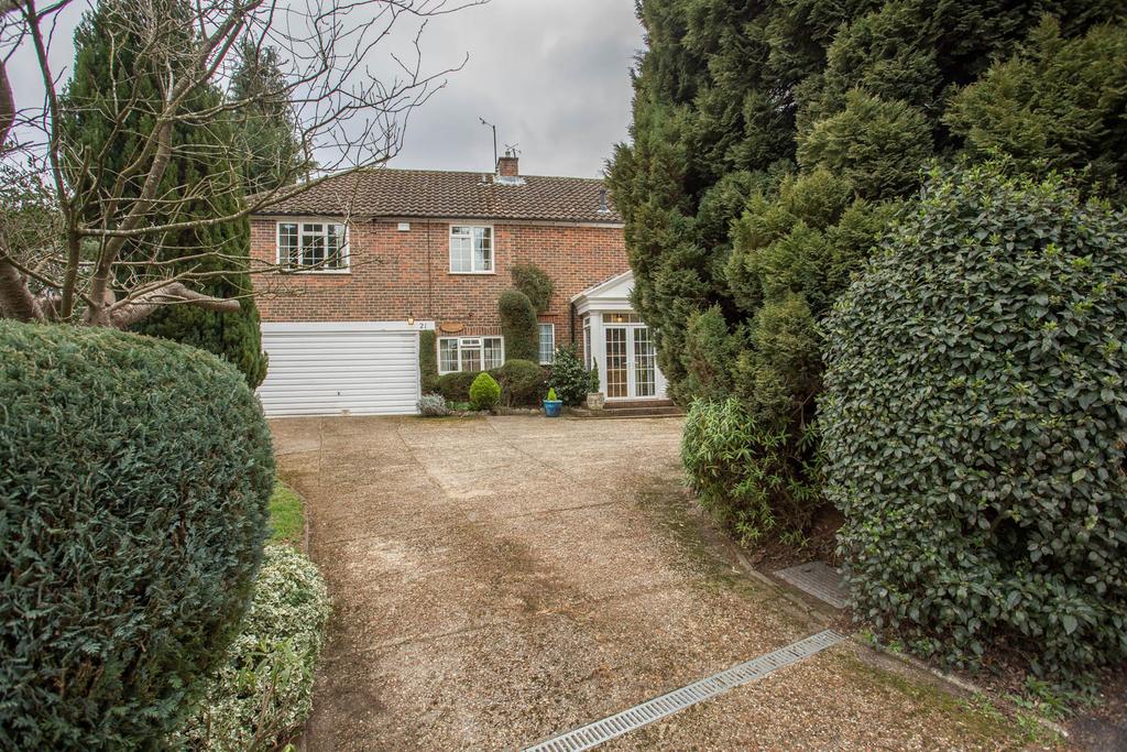 Secluded driveway